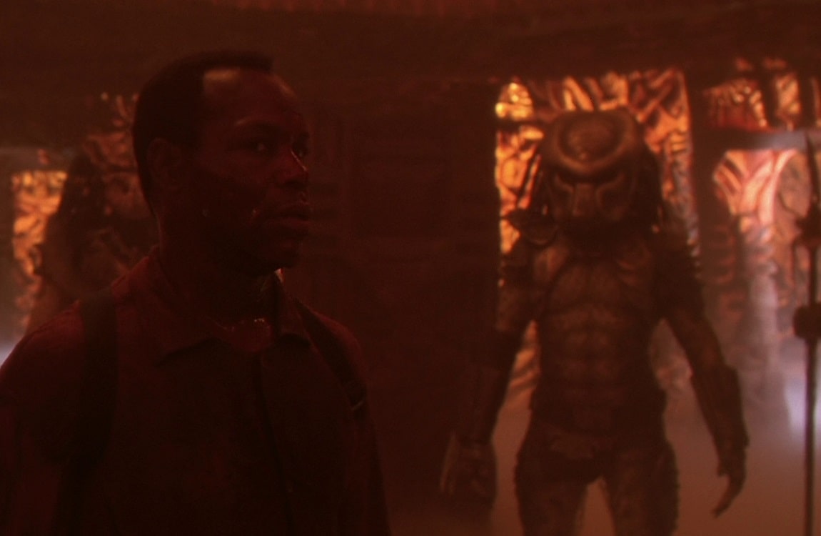 Warrior Predator with Harrigan at the end of Predator 2