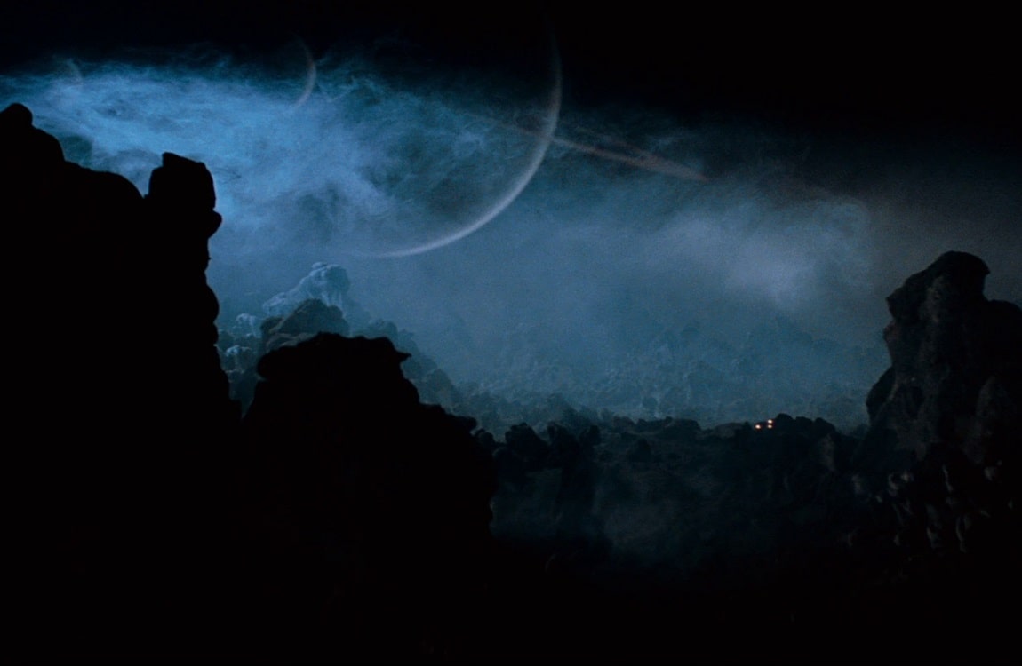 The rocky surface of LV-426 as seen in Alien
