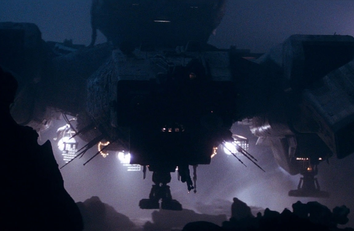 The Nostromo lands on LV-426