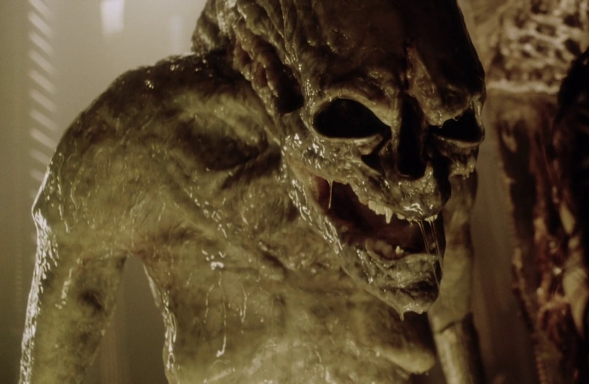 The Newborn from Alien: Resurrection, a similar creature to the Offspring