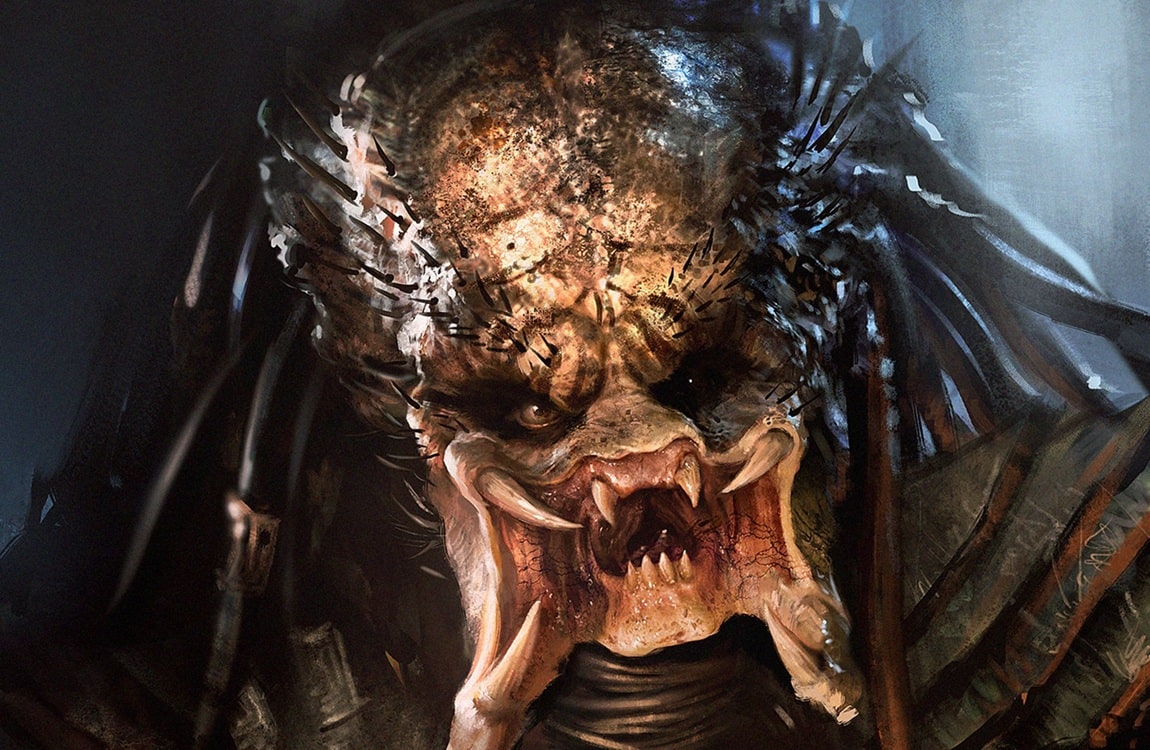 The Yautja eyebrows