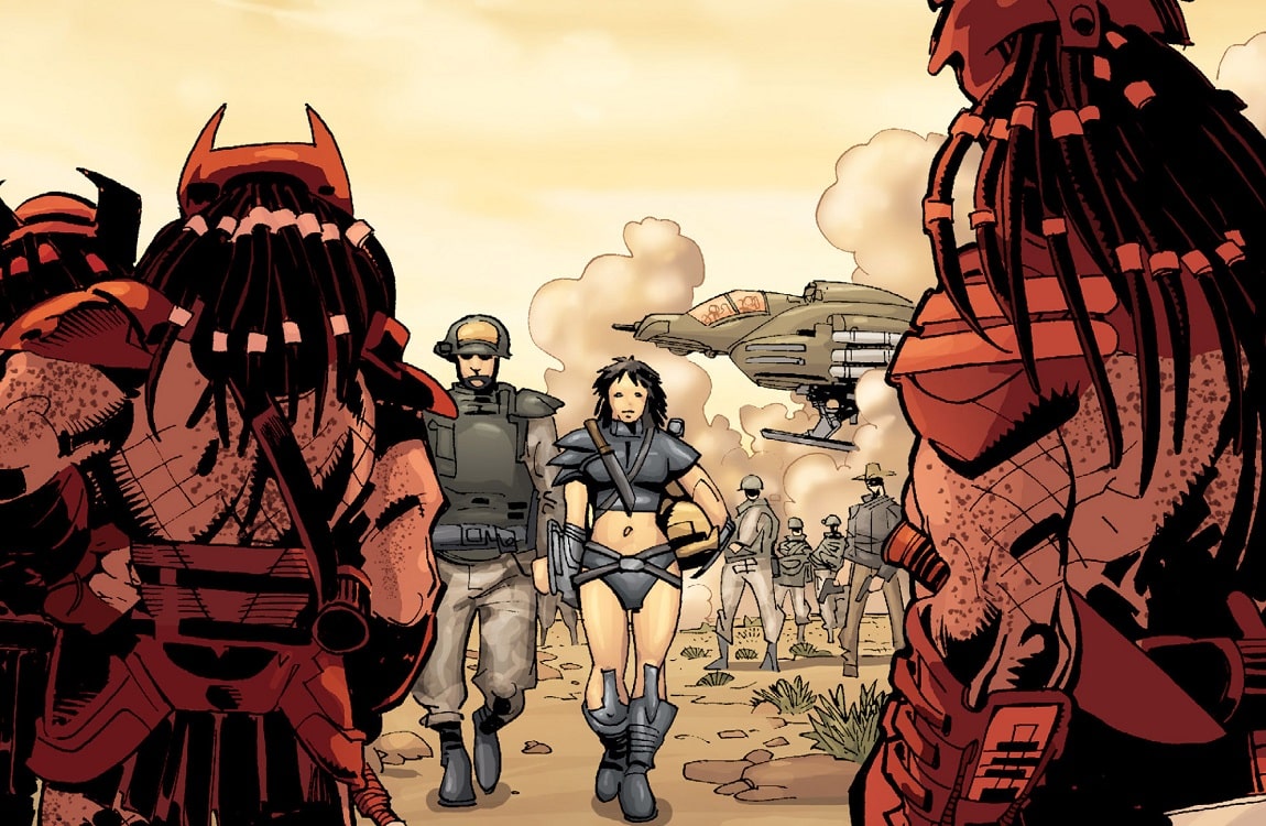 Comics Aliens Vs. Predator: Three World War HD Wallpaper