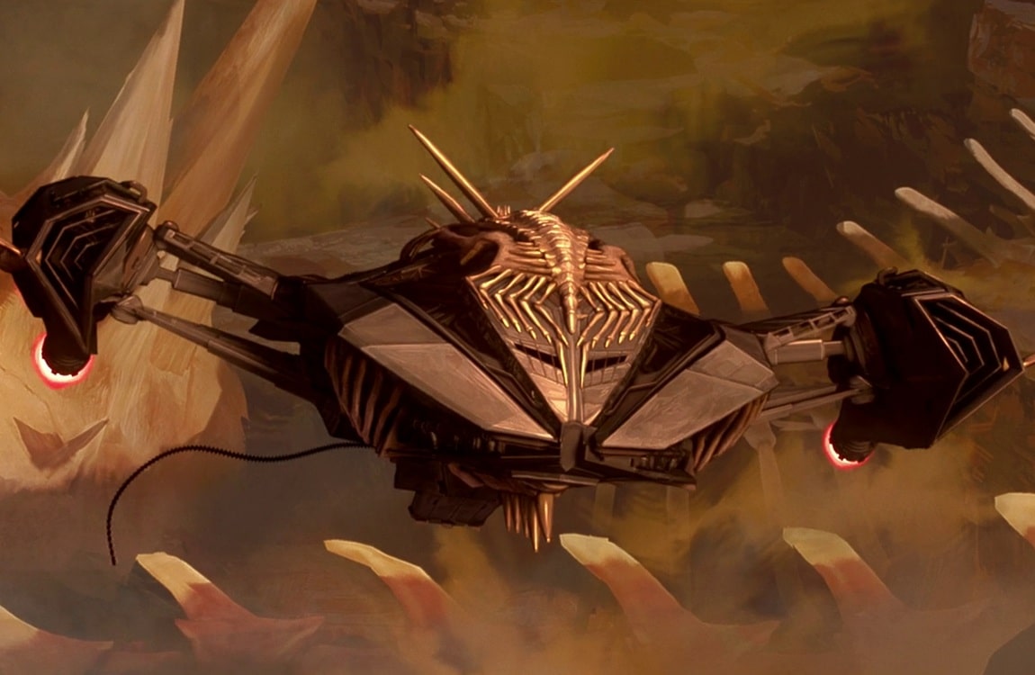 The ship of the Grendel King from Predator: Killer Of Killers