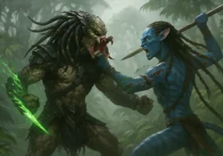 Wounded Predator vs wounded Na'vi