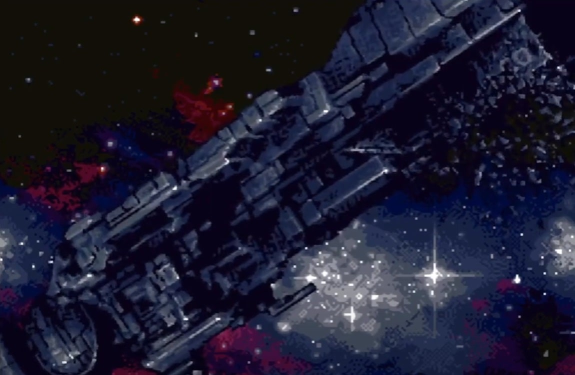 The damaged Sulaco drifts in space in Aliens: Infestation