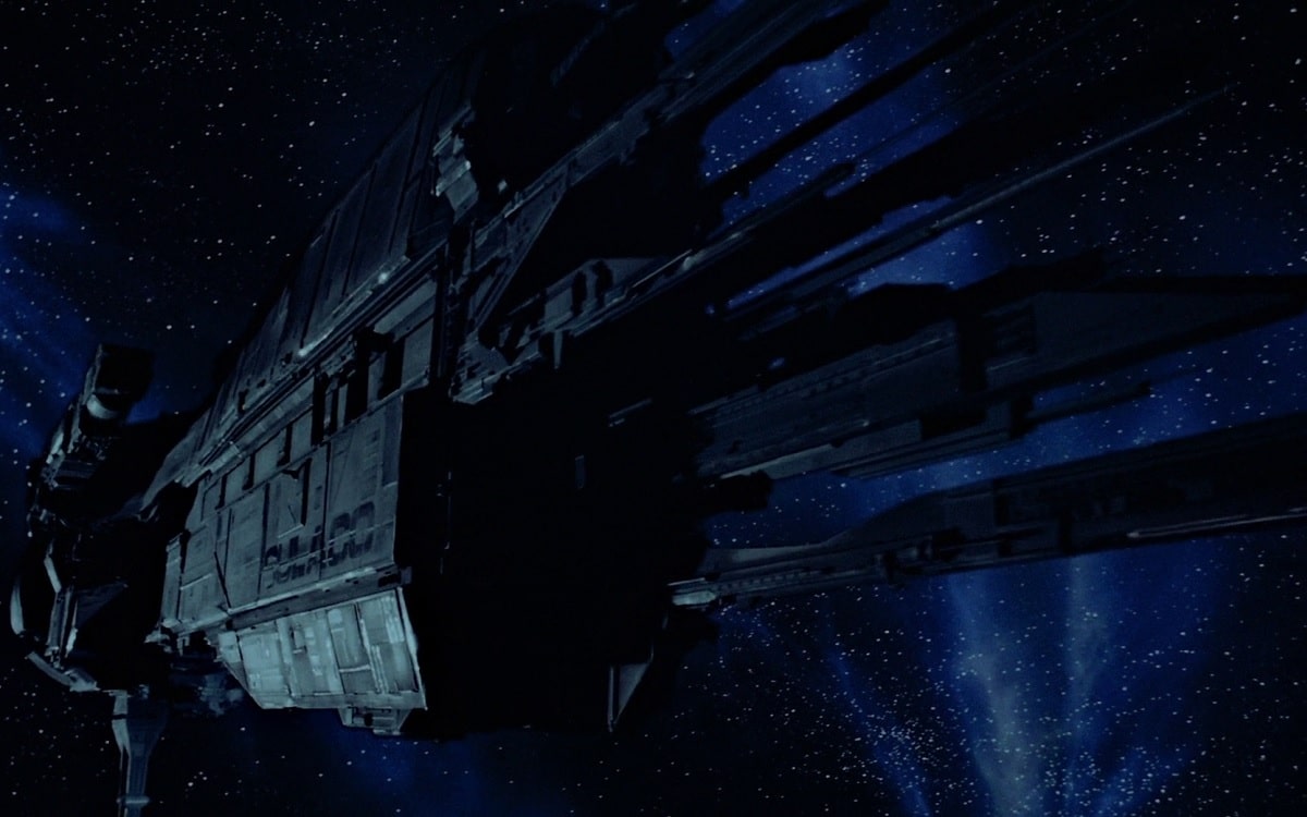 The front side of the USS Sulaco